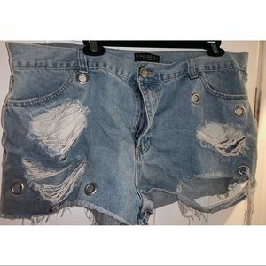 Forever 21 RIPPED JEANS